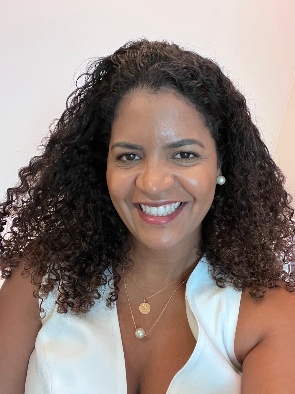 Patrícia Furtado em momento profissional